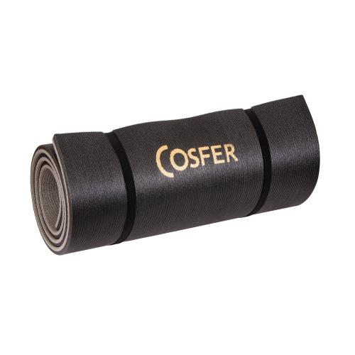 COSFER 16MM 60*180 CM MERCEDES DESEN SİYAH GRİ