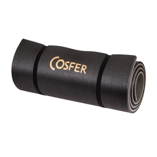 COSFER 16MM 60*180 CM MERCEDES DESEN SİYAH GRİ