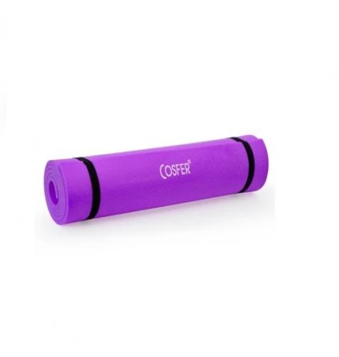 Cosfer 6,5 mm Pilates ve Yoga Minderi Mor